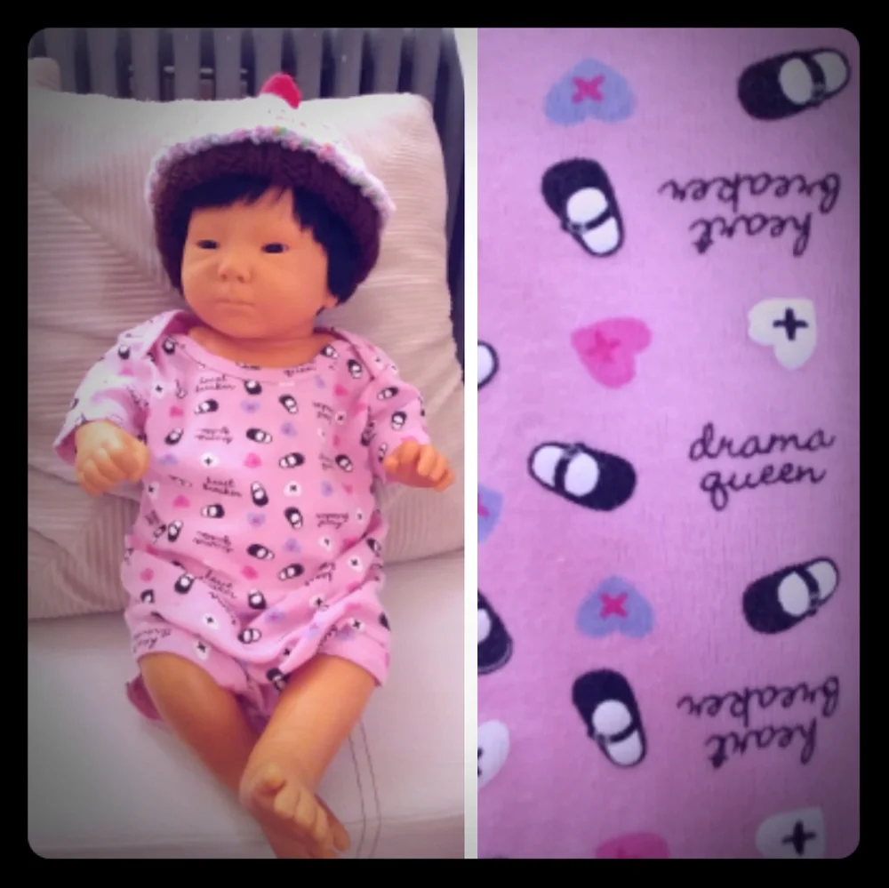 Pink Leopard Gingham Bundle 3-6M Heart Drama Queen Onesie Ruffle Pants Shorts - Picture 2 of 15